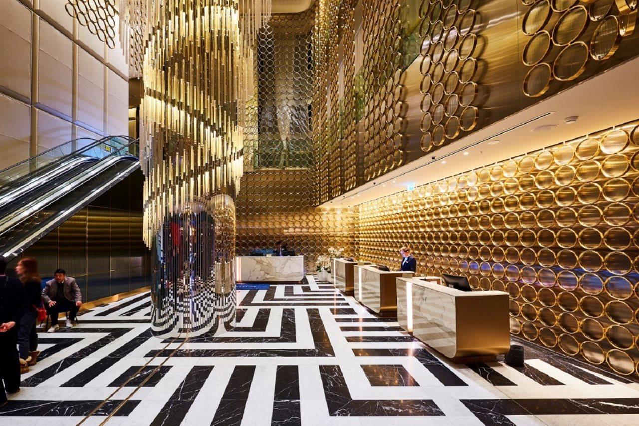 The Star Grand Hotel And Residences Sydney Buitenkant foto The lobby of the hotel