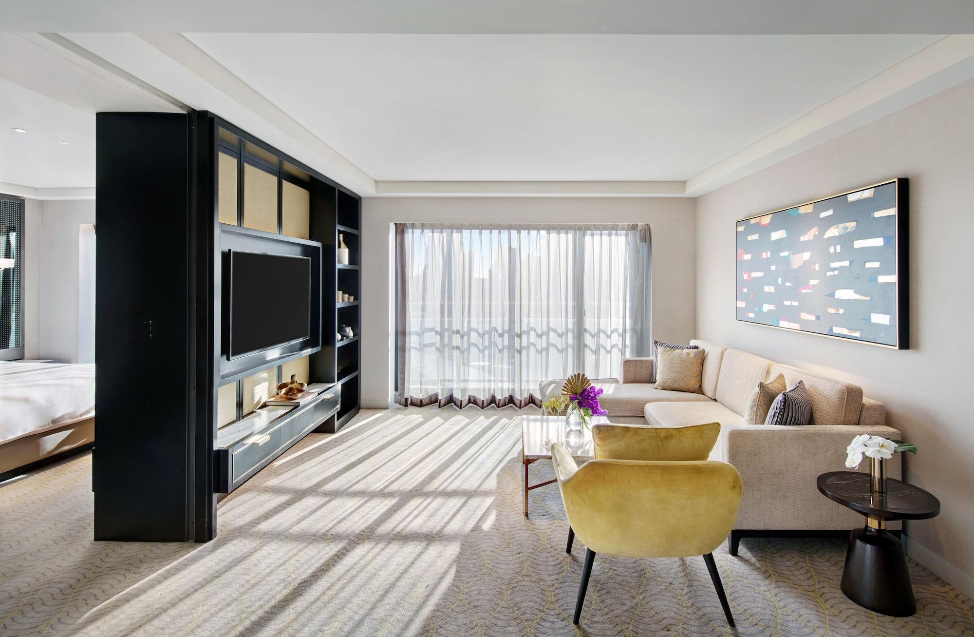 The Star Grand Hotel And Residences Sydney Buitenkant foto A suite at the hotel