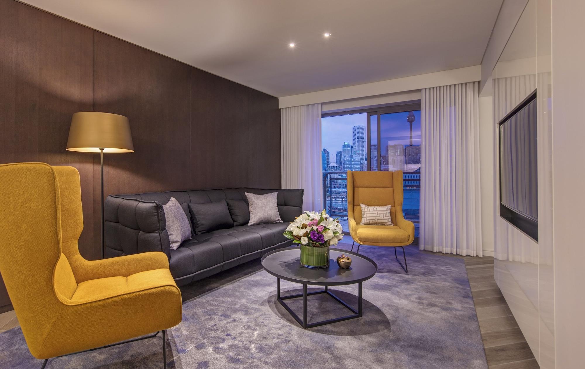 The Star Grand Hotel And Residences Sydney Buitenkant foto Living room
