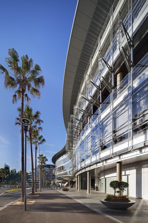 The Star Grand Hotel And Residences Sydney Buitenkant foto The exterior of the new building