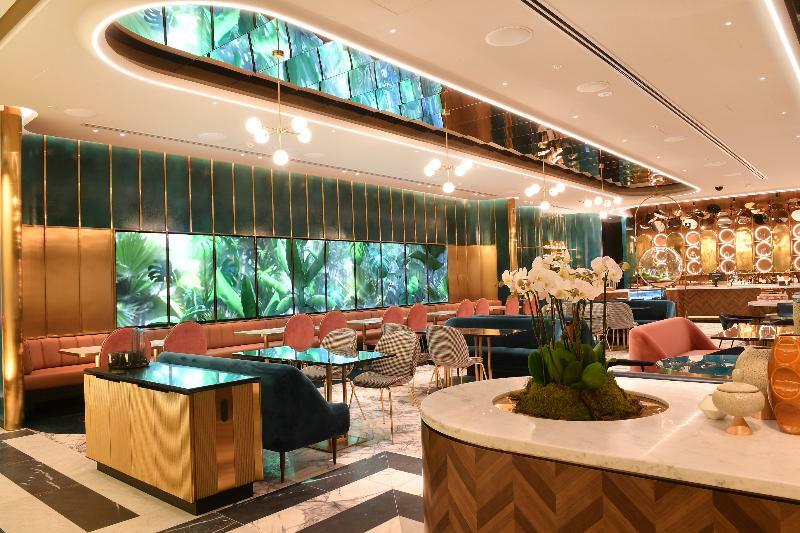 The Star Grand Hotel And Residences Sydney Buitenkant foto The interior of the lounge