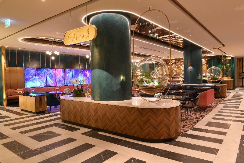 The Star Grand Hotel And Residences Sydney Buitenkant foto The interior of the lounge