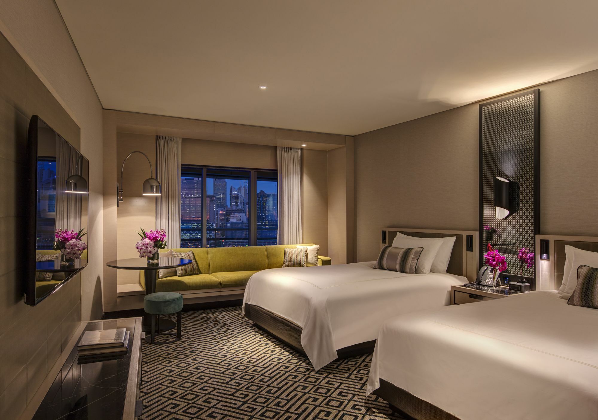 The Star Grand Hotel And Residences Sydney Buitenkant foto Deluxe Room