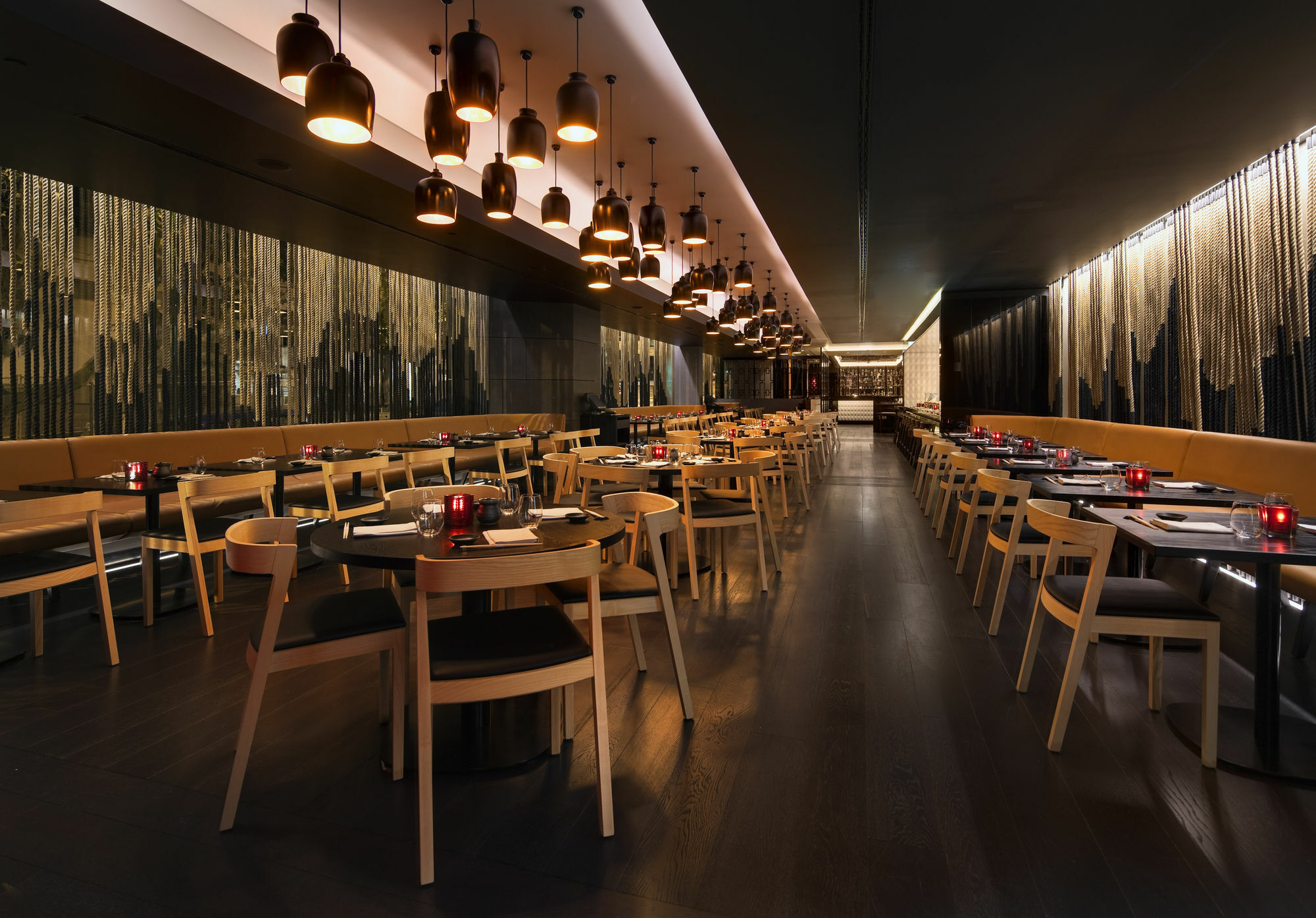 The Star Grand Hotel And Residences Sydney Buitenkant foto Interior of a restaurant