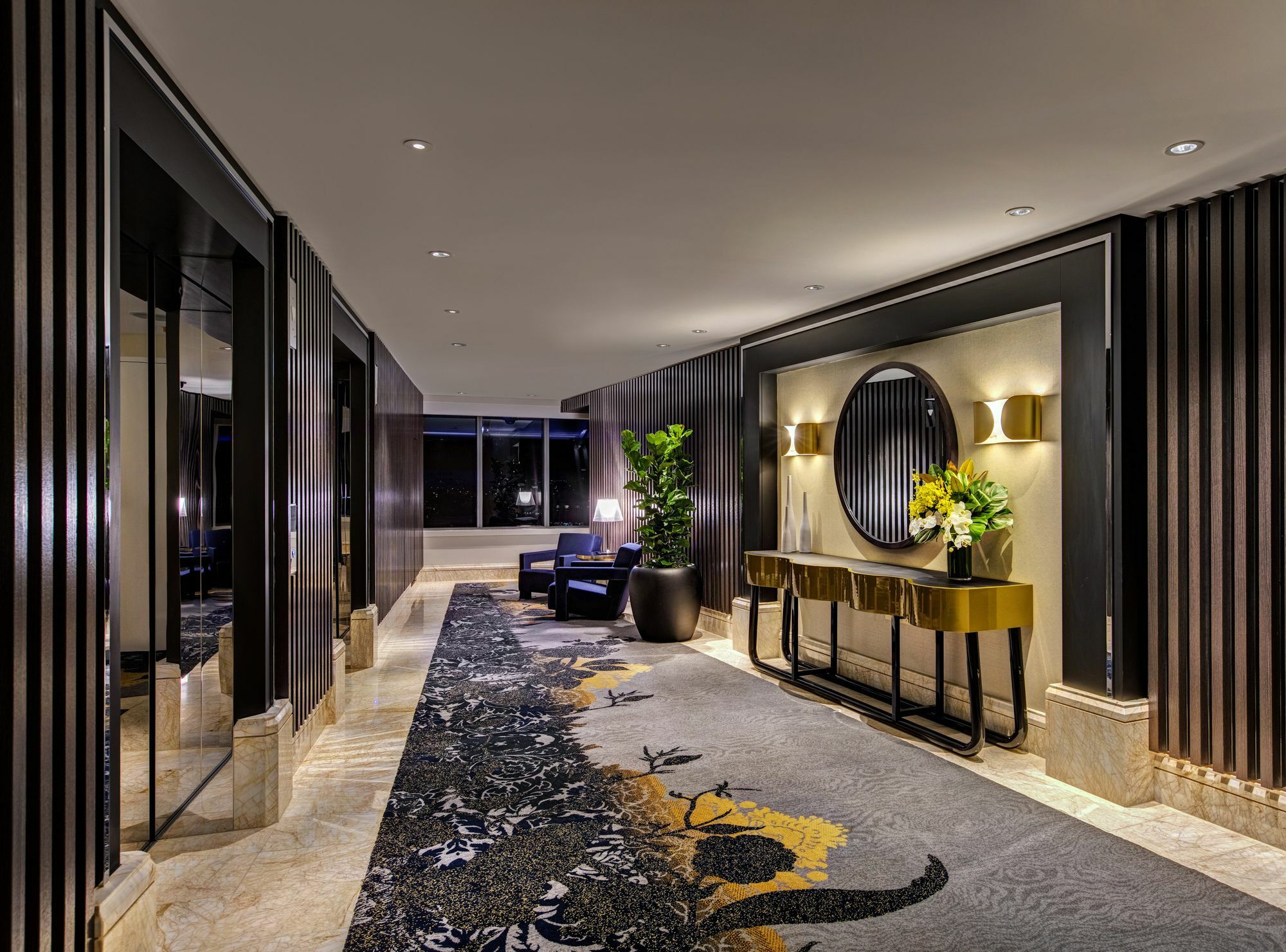 The Star Grand Hotel And Residences Sydney Buitenkant foto The hotel's lobby