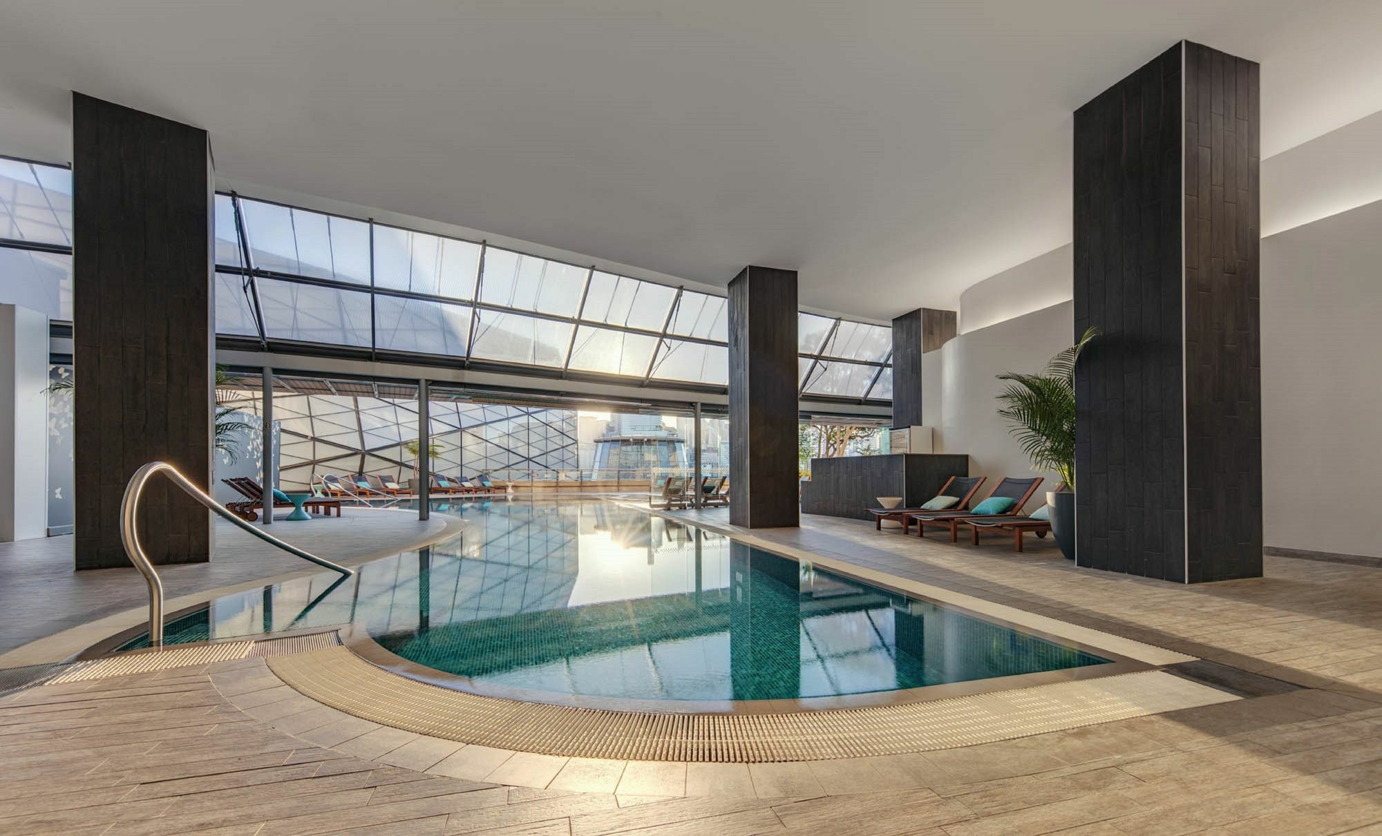 The Star Grand Hotel And Residences Sydney Buitenkant foto The pool at the 2018-opened hotel